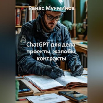 Обложка книги «ChatGPT для дела: проекты, жалобы, контракты»