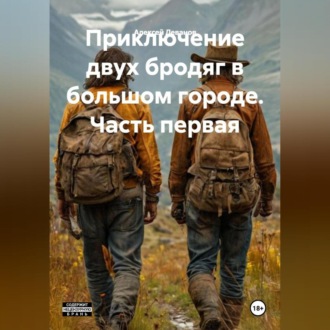 Обложка книги «Приключение двух бродяг в большом городе часть первая.»