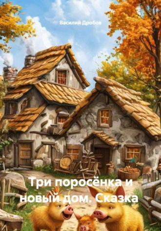 Обложка книги «Три поросёнка и новый дом. Сказка»