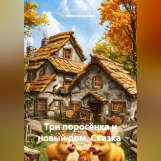 Обложка книги «Сказка Три поросёнка и новый дом»