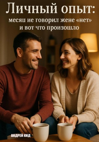 Обложка книги «Личный опыт: месяц не говорил жене «нет» и вот что произошло»