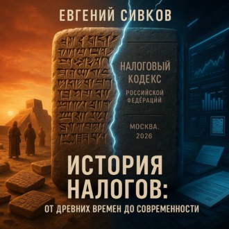 Обложка книги «История налогов: от древних времён до современности»