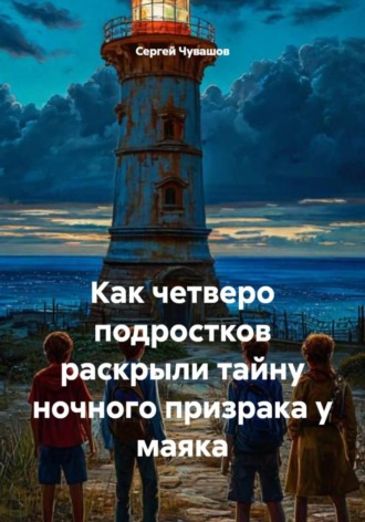 Обложка книги «Как четверо подростков раскрыли тайну ночного призрака у маяка»