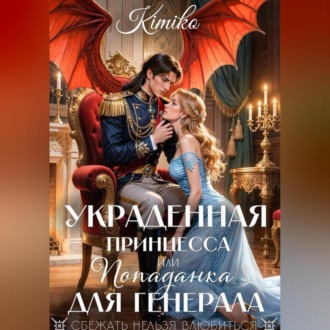 Обложка книги «Украденная принцесса, или попаданка для генерала»