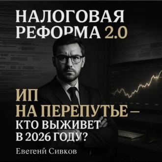Обложка книги «Налоговая реформа 2.0: ИП на перепутье, кто выживет в 2026 году?»