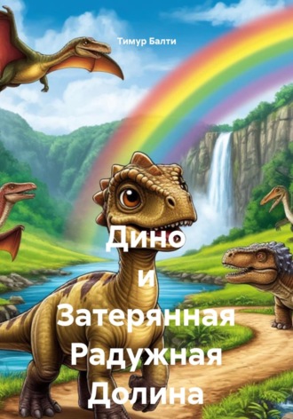 Обложка книги «Дино и Затерянная Радужная Долина»