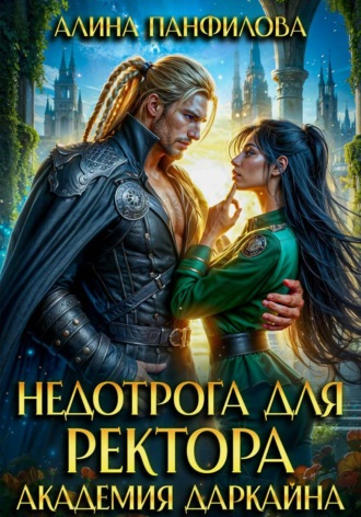 Обложка книги «Недотрога для ректора. Академия Даркайна»