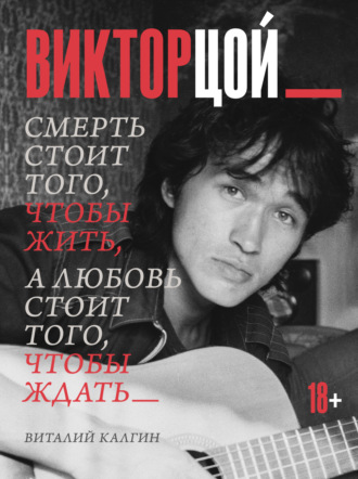 Обложка книги «Виктор Цой. Смерть стоит того, чтобы жить, а любовь стоит того, чтобы ждать»