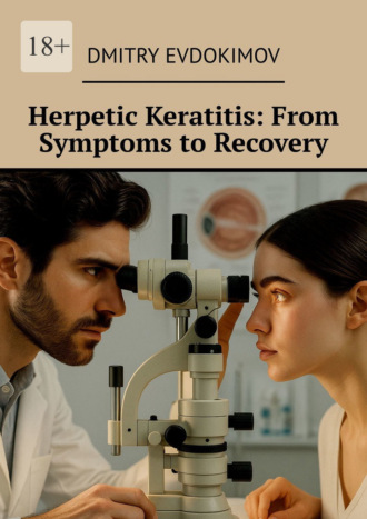 Обложка книги «Herpetic keratitis: from symptoms to recovery»