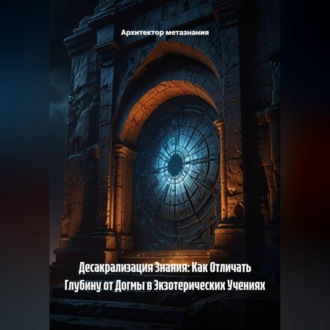 Обложка книги «Десакрализация Знания: Как Отличать Глубину от Догмы в Экзотерических Учениях»