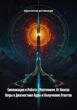 Обложка книги «Биолокация и Работа с Маятником: От Поиска Воды к Диагностике Ауры и Получению Ответов»