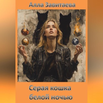 Обложка книги «Серая кошка белой ночью»