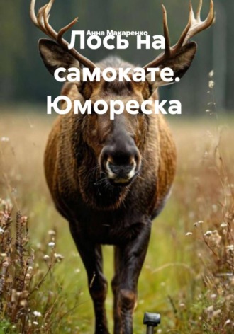 Обложка книги «Лось на самокате. Юмореска»