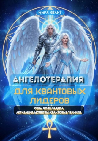 Обложка книги «Ангелотерапия для Квантовых Лидеров»