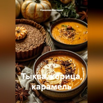 Обложка книги «Тыква, корица, карамель»