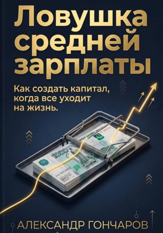Обложка книги «Ловушка средней зарплаты. Как создать капитал, когда все уходит на жизнь»