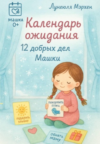 Обложка книги «Календарь ожидания. 12 дел добра от Машки»