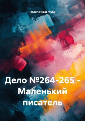 Обложка книги «Дело №264-265 – Маленький писатель»