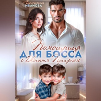Обложка книги «Помощница для босса с двойным прицепом»