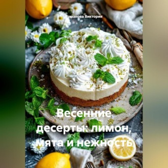 Обложка книги «Весенние десерты: лимон, мята и нежность»