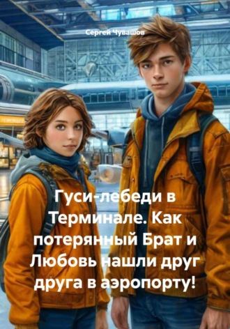 Обложка книги «Гуси-лебеди в Терминале. Как потерянный Брат и Любовь нашли друг друга в аэропорту!»