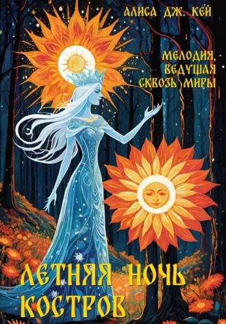 Обложка книги «Летняя ночь костров: мелодия, ведущая сквозь миры»