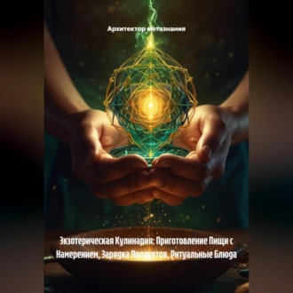 Обложка книги «Экзотерическая Кулинария: Приготовление Пищи с Намерением, Зарядка Продуктов, Ритуальные Блюда»