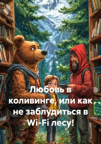 Обложка книги «Любовь в коливинге, или как не заблудиться в Wi-Fi лесу!»