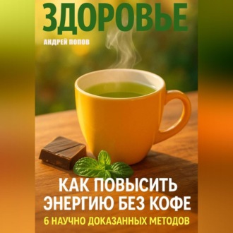 Обложка книги «Как повысить энергию без кофе: 6 научно доказанных методов»