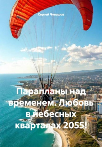 Обложка книги «Парапланы над временем. Любовь в небесных кварталах 2055!»