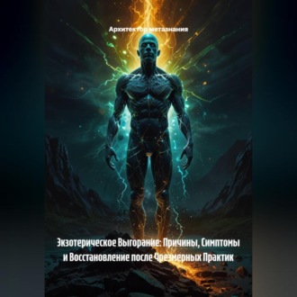 Обложка книги «Экзотерическое Выгорание: Причины, Симптомы и Восстановление после Чрезмерных Практик»