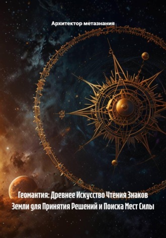Обложка книги «Геомантия: Древнее Искусство Чтения Знаков Земли для Принятия Решений и Поиска Мест Силы»