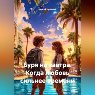 Обложка книги «Буря на завтра. Когда любовь сильнее времени.»
