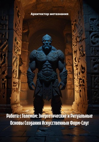 Работа с Големом: Энергетические и Ритуальные Основы Создания Искусственных Форм-Слуг. Архитектор метазнания
