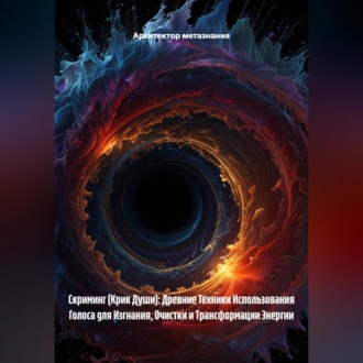 Обложка книги «Скриминг (Крик Души): Древние Техники Использования Голоса для Изгнания, Очистки и Трансформации Энергии»