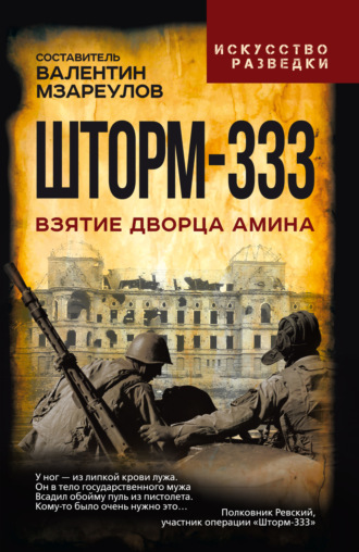 Обложка книги «Шторм-333. Взятие дворца Амина»
