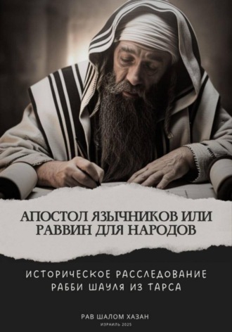 Обложка книги «Апостол Язычников или Раввин для Народов»