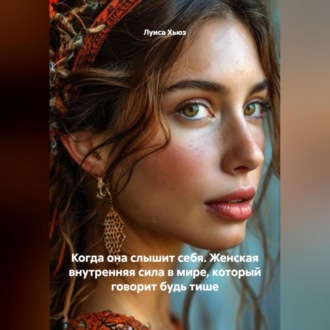Обложка книги «Когда она слышит себя. Женская внутренняя сила в мире, который говорит будь тише»