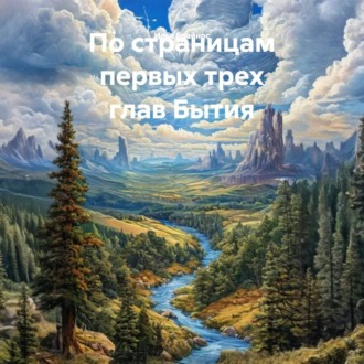 Обложка книги «По страницам первых трех глав Бытия»