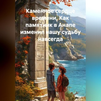 Обложка книги «Каменное сердце времени. Как памятник в Анапе изменил нашу судьбу навсегда.»