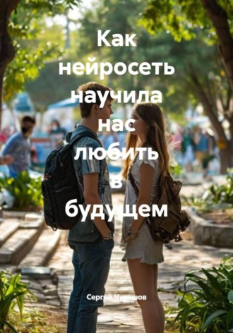 Обложка книги «Как нейросеть научила нас любить в будущем»