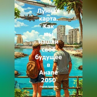Обложка книги «Лунная карта. Как мы нашли своё будущее в Анапе 2050.»