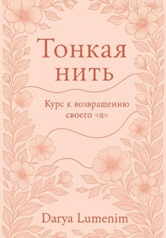 Обложка книги «Тонкая нить: курс к возвращению своего "Я"»