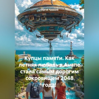 Обложка книги «Купцы памяти. Как летняя любовь в Анапе стала самым дорогим сокровищем 2048 года!»