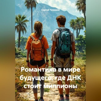 Обложка книги «Романтика в мире будущего, где ДНК стоит миллионы»
