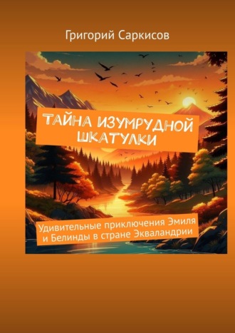 Обложка книги «Тайна изумрудной шкатулки. Удивительные приключения Эмиля и Белинды в стране Экваландрии»