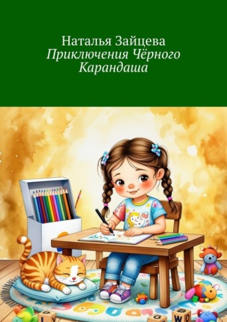 Обложка книги «Приключения Чёрного Карандаша»