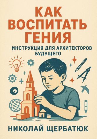 Обложка книги «Как Воспитать Гения: Инструкция для Архитекторов Будущего»