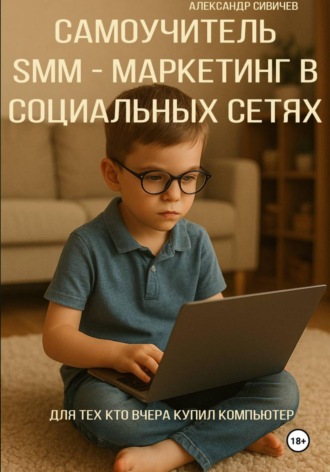 Обложка книги «Самоучитель: SMM - Маркетинг в социальных сетях. Для тех, кто вчера купил компьютер»