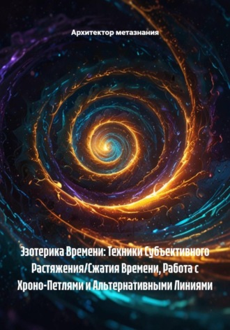 Обложка книги «Эзотерика Времени: Техники Субъективного Растяжения/Сжатия Времени, Работа с Хроно-Петлями и Альтернативными Линиями»